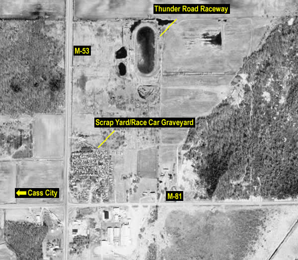 Thunder Road Speedway - Aerial Photo